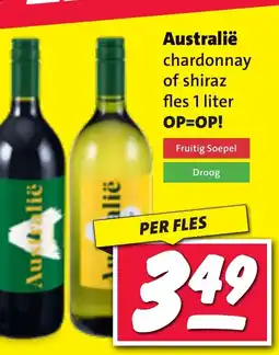 Nettorama Australië chardonnay of shiraz aanbieding