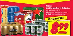 Nettorama Amstel, Heineken of Hertog Jan Bavaria Grolsch aanbieding