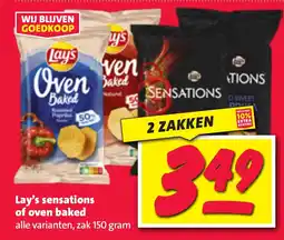 Nettorama Lay's sensations of oven baked aanbieding