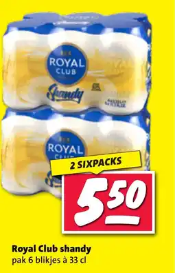 Nettorama Royal Club shandy aanbieding