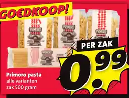 Nettorama Primoro pasta aanbieding