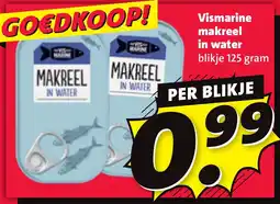 Nettorama Vismarine makreel in water aanbieding