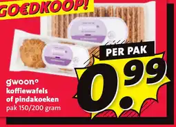 Nettorama gwoon koffiewafels aanbieding
