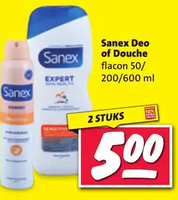 Nettorama Sanex Deo of Douche aanbieding