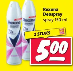 Nettorama Rexona Deospray spray aanbieding