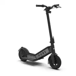 MediaMarkt PURE ELECTRIC Pure Escape+ Black SCPURZ036-00001 Elektrische step Zwart aanbieding