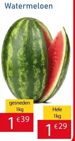Tanger Markt Watermeloen aanbieding