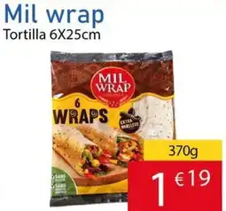 Tanger Markt Mil wrap aanbieding