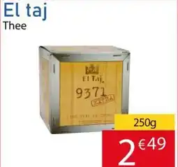 Tanger Markt El taj Thee aanbieding