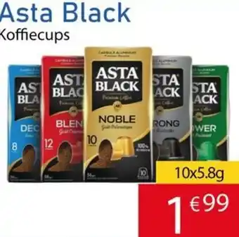 Tanger Markt Asta Black Koffiecups aanbieding