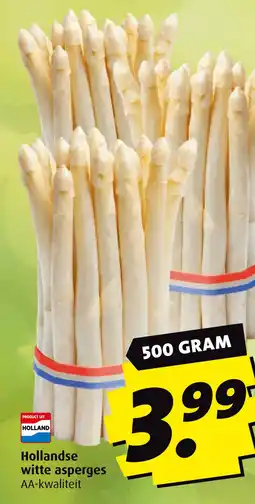 Boni Hollandse witte asperges aanbieding