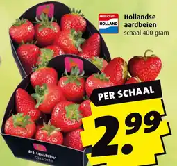 Boni Hollandse aardbeien aanbieding
