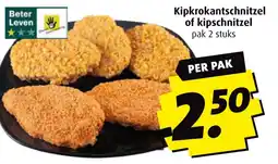 Boni Kipkrokantschnitzel of kipschnitzel aanbieding
