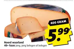 Boni Noord waarland 48+ kaas aanbieding