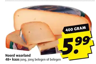Boni Noord waarland 48+ kaas aanbieding