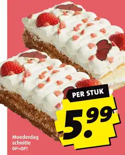 Boni Moederdag schnitte aanbieding
