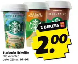 Boni Starbucks ijskoffie aanbieding
