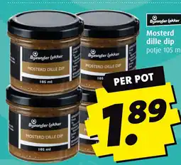 Boni Mosterd dille dip aanbieding