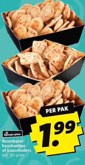 Boni Roomboter kaaskantjes of kaasvlinders aanbieding