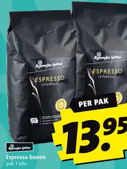 Boni Espresso bonen aanbieding