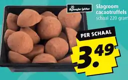 Boni Slagroom cacaotruffels aanbieding