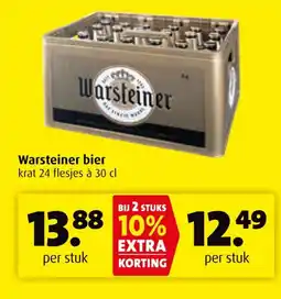 Boni Warsteiner bier aanbieding