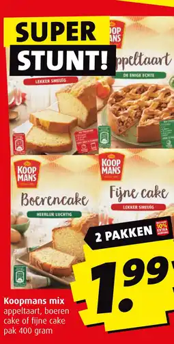Boni Koopmans mix aanbieding