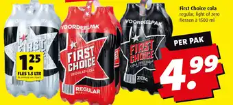Boni First Choice cola aanbieding