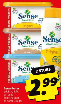 Boni Sense boter aanbieding
