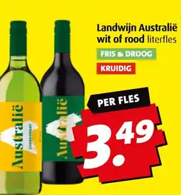 Boni Landwijn Australië wit of rood aanbieding
