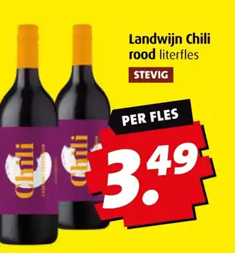 Boni Landwijn Chili rood aanbieding