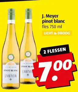 Boni J. Meyer pinot blanc aanbieding