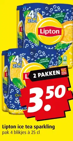Boni Lipton ice tea sparkling pak aanbieding