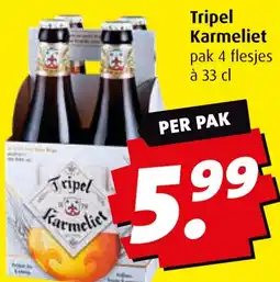 Boni Tripel Karmeliet aanbieding