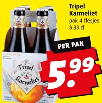 Boni Tripel Karmeliet aanbieding