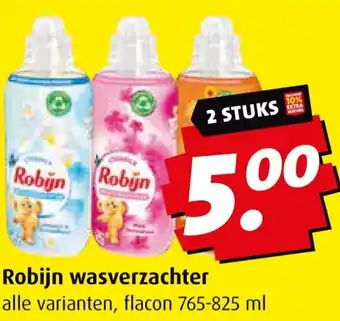 Boni Robijn wasverzachter aanbieding