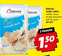 Boni Balconi wafer cubes aanbieding