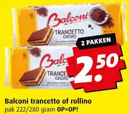 Boni Balconi trancetto of rollino aanbieding