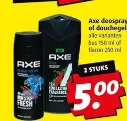 Boni Axe deospray of douchegel aanbieding