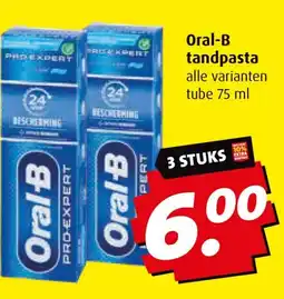 Boni Oral-B tandpasta aanbieding