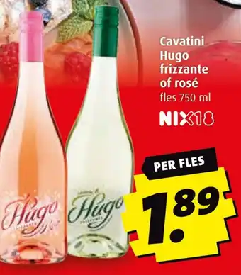 Boni Cavatini Hugo frizzante of rosé aanbieding