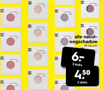 HEMA alle navul oogschaduw aanbieding
