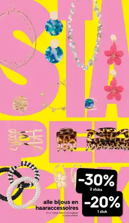 HEMA alle bijous en haaraccessoires aanbieding