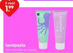 HEMA tandpasta aanbieding