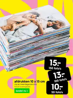 HEMA afdrukken aanbieding