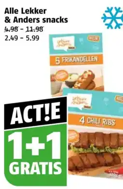 Poiesz Alle Lekker & Anders snacks aanbieding