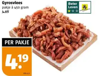 Poiesz Gyrosvlees aanbieding