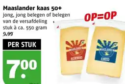 Poiesz Maaslander kaas 50+ aanbieding