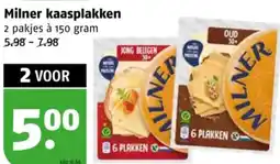 Poiesz Milner kaasplakken aanbieding