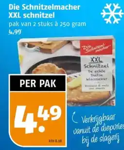 Poiesz Die Schnitzelmacher XXL schnitzel aanbieding